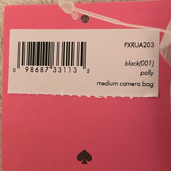 Kate spade black leather camera bag. New - Picture 13 of 16